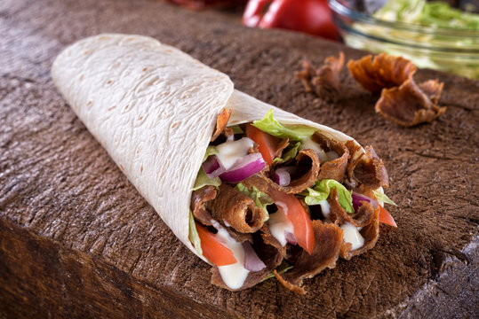 Tortilja kebab